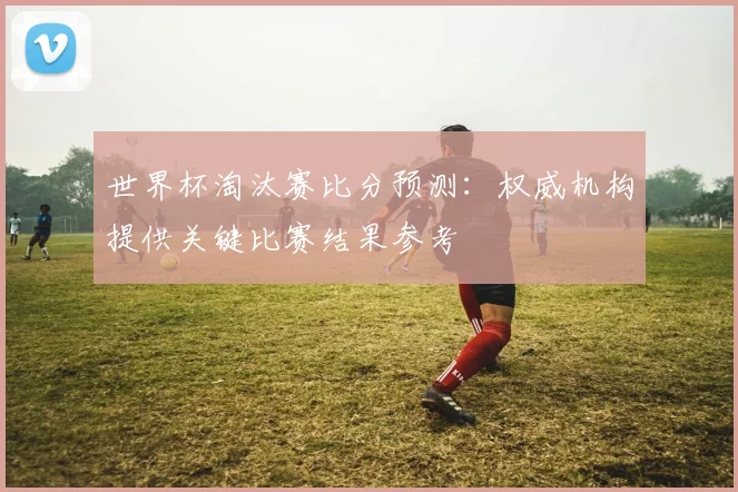 世界杯淘汰赛比分预测:权威机构提供关键比赛结果参考